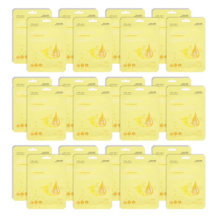 Celavi - Ceramide Facial Sheet Mask: Deep Hydration & Protection