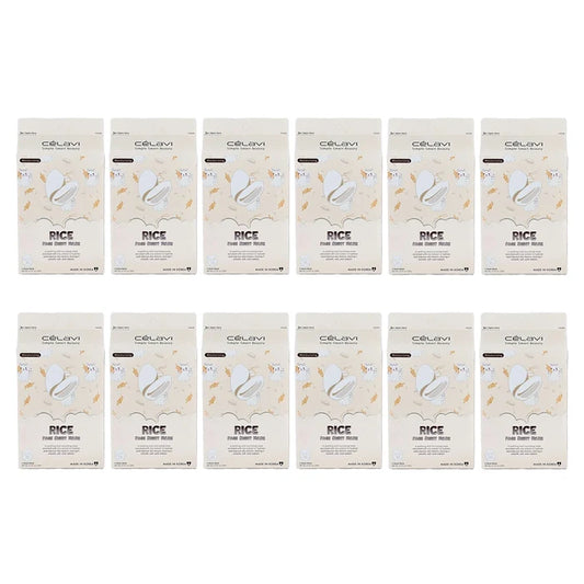 Celavi - Rice Face Sheet Mask Set (5 Count)