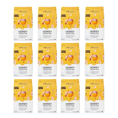 Célavi Honey Face Sheet Mask Pack (5-Count)