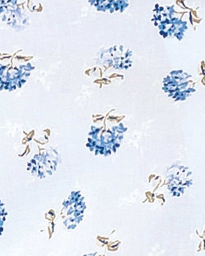 Celia Floral Long Sleeve Polycotton Pyjamas - Image 2 - Country Collection