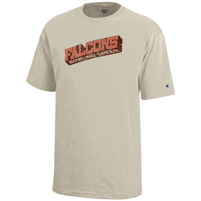 Champion Block Falcons Bowling Green Youth Tee