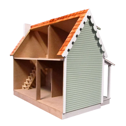Charlie's Cozy Cottage Dollhouse Kit (Real Good Toys)