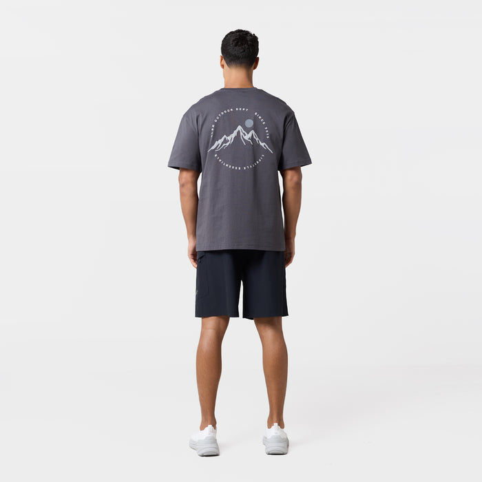 Circular Outdoor Dept T-Shirt | Charcoal
