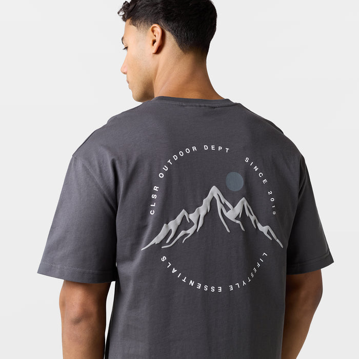 Circular Outdoor Dept T-Shirt | Charcoal