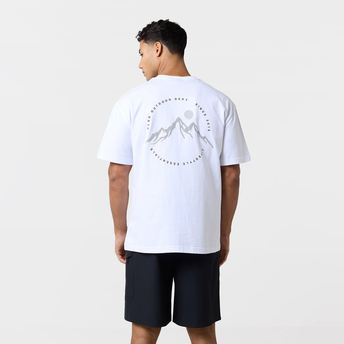 Circular Outdoor Dept T-Shirt | White