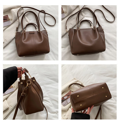 CL1151 - Retro Tote Bucket Bag