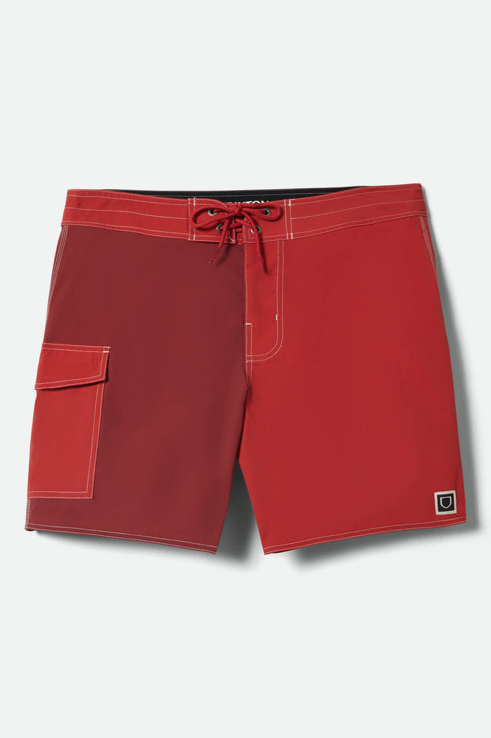 Men's Classic Trunk 17" in the color Adrenaline Rush/Robust Red - Front Product View
