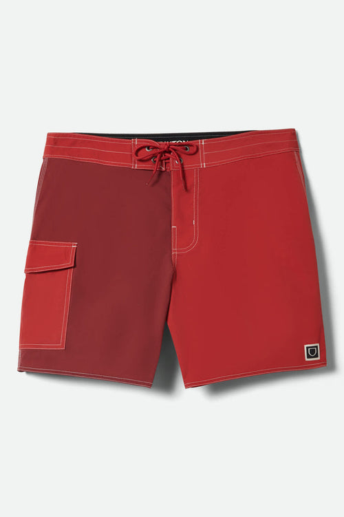 Men's Classic Trunk 17" in the color Adrenaline Rush/Robust Red - Front Product View