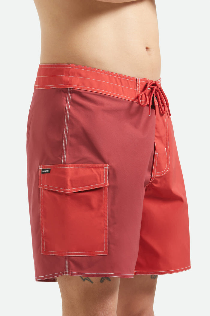 Men's Classic Trunk 17" in the color Adrenaline Rush/Robust Red - Additional Fit image