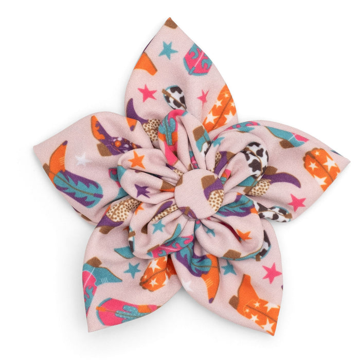 wild-wild-west-dog-collar-slider-flower