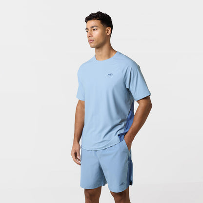 Colourblock Training Twinset | Light Blue