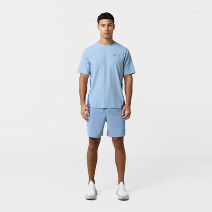 Colourblock Training Twinset | Light Blue