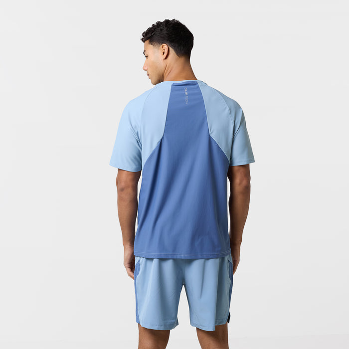 Colourblock Training Twinset | Light Blue