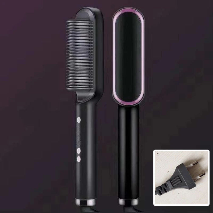 Black (European round plug)