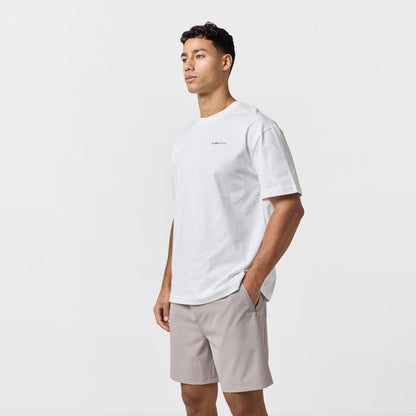 Contours Tech T-Shirt | Off White/Khaki