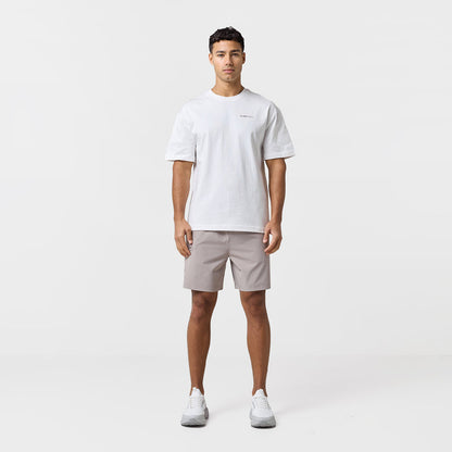 Contours Tech T-Shirt | Off White/Khaki