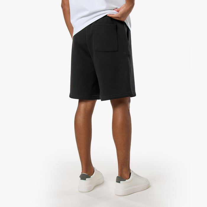 Core Full Zip Loose Fit Short Twinset | Black