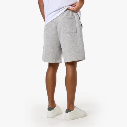Core Full Zip Loose Fit Short Twinset | Grey Marl