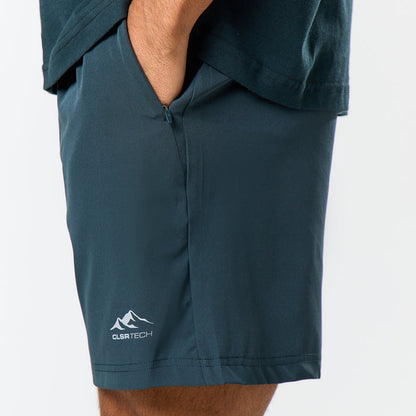 Core Mountain 6" Performance Short Twinset  | Dark Teal