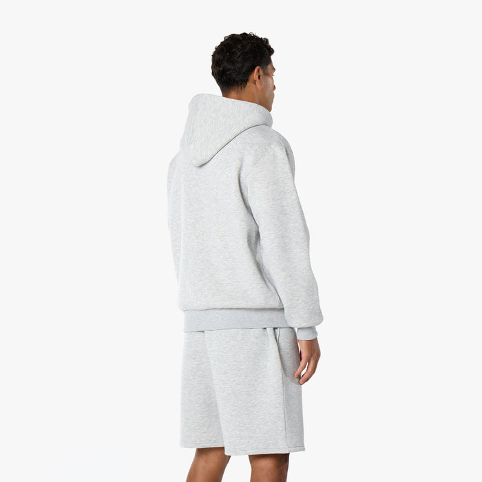 Core Pleat Short FZ Twinset | Grey Marl
