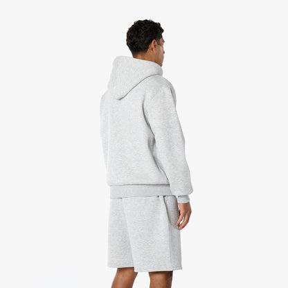 Core Pleat Short FZ Twinset | Grey Marl