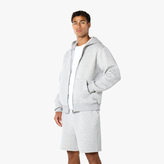 Core Short FZ Twinset | Grey Marl