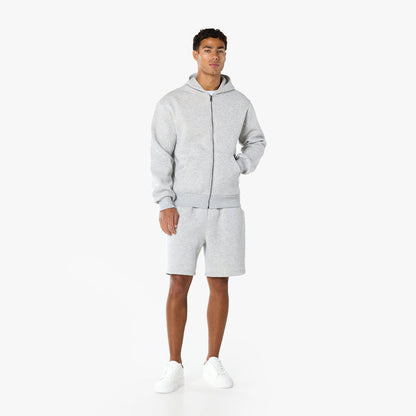 Core Short FZ Twinset | Grey Marl