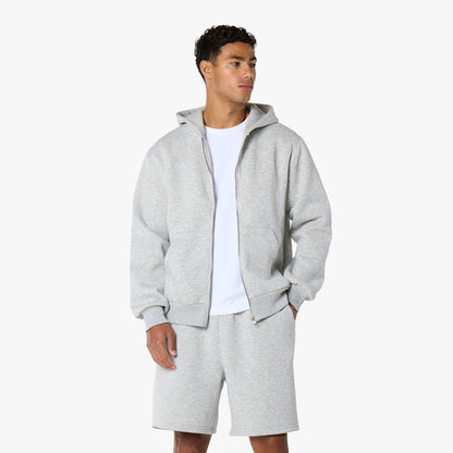 Core Short FZ Twinset | Grey Marl