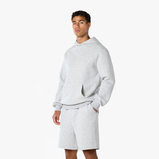 Core Short Twinset | Grey Marl