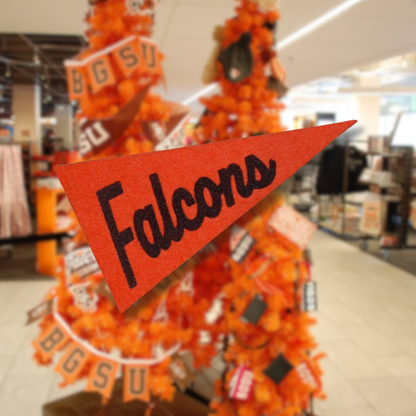 CP Falcons Mini Orange Pennant Magnet