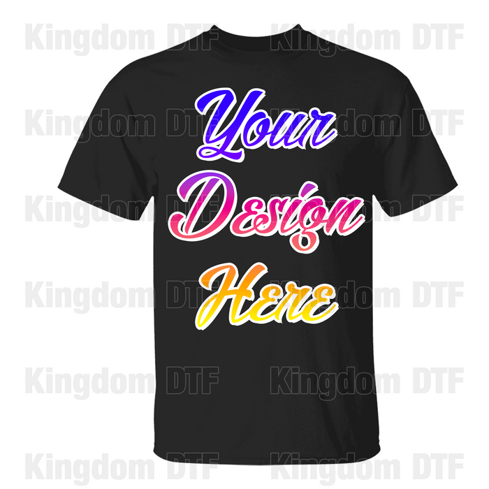Custom T-shirt (Your Design Printed): Gildan G500 Heavy Cotton (5000) - Unisex Adult T-Shirt 5.3 oz