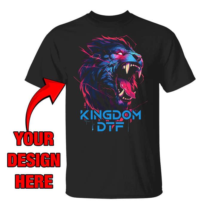 Custom T-shirt (Your Design Printed): Gildan G500 Heavy Cotton (5000) - Unisex Adult T-Shirt 5.3 oz