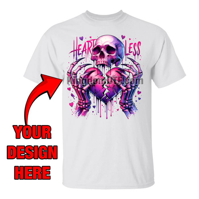 Custom T-shirt (Your Design Printed): Gildan G500 Heavy Cotton (5000) - Unisex Adult T-Shirt 5.3 oz
