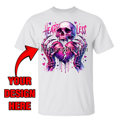 Custom T-shirt (Your Design Printed): Gildan G500 Heavy Cotton (5000) - Unisex Adult T-Shirt 5.3 oz