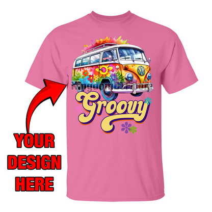 Custom T-shirt (Your Design Printed): Gildan G500 Heavy Cotton (5000) - Unisex Adult T-Shirt 5.3 oz