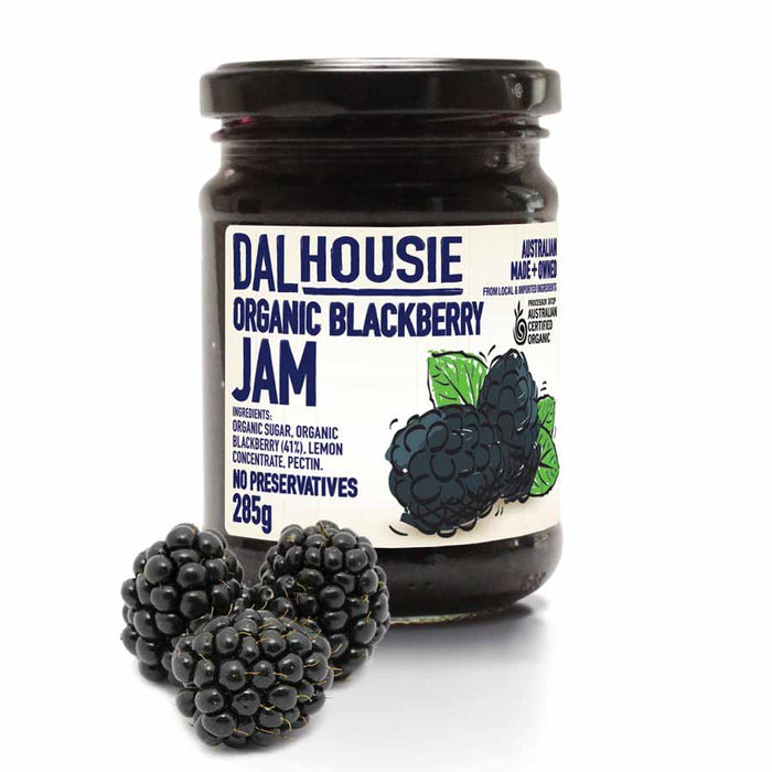 Dalhousie Organic Blackberry Jam - 285g - L'Organic