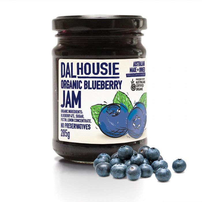 Dalhousie Organic Blueberry Jam - 285g - L'Organic