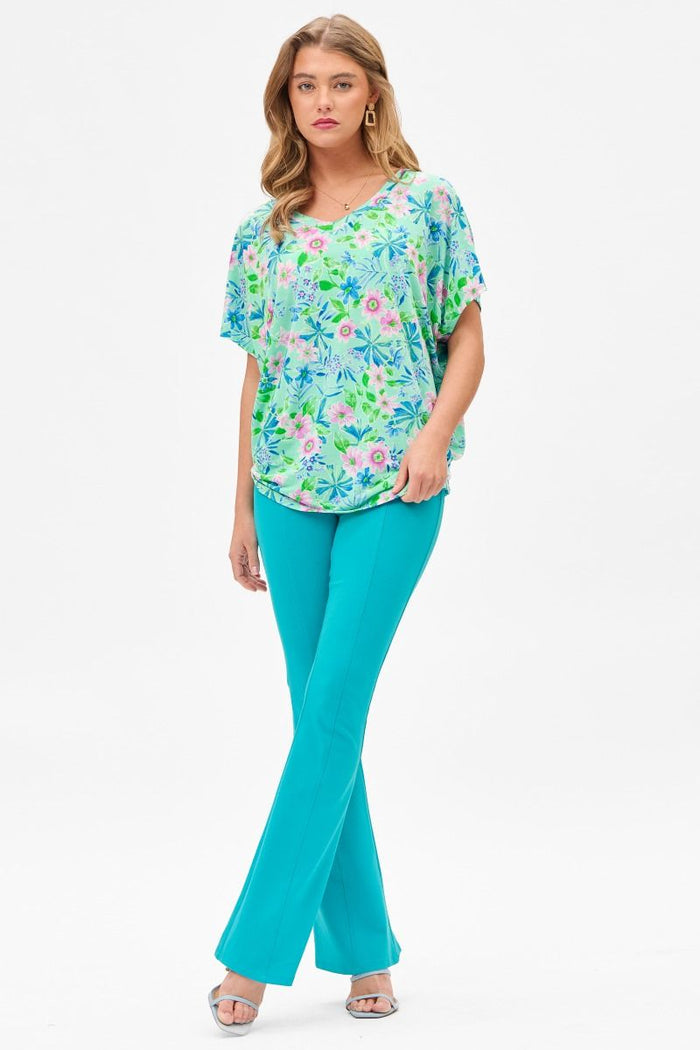 Dear Scarlett Floral Sadie Top