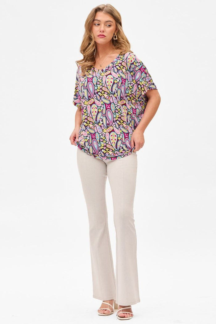 Dear Scarlett Paisley Sadie Top