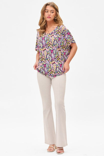 Dear Scarlett Paisley Sadie Top