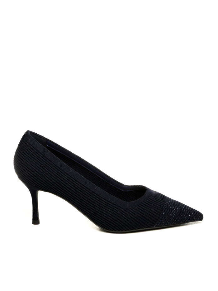 UMA PARKER Décolleté tessuto blu 510 TESS-EL-BLUE