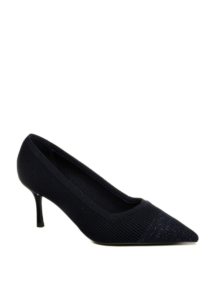 UMA PARKER Décolleté tessuto blu 510 TESS-EL-BLUE