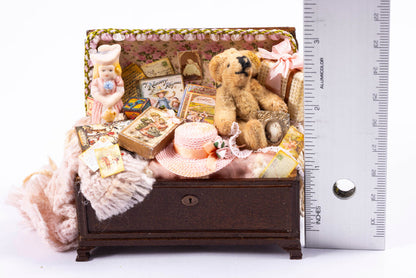 Decorated Child's Trunk - Artisan Made
