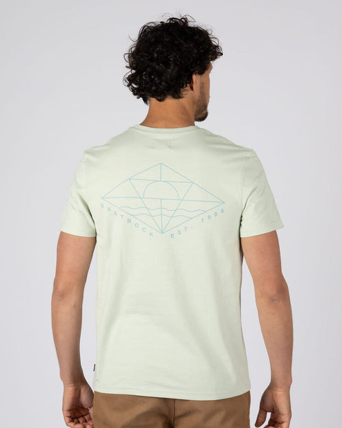 Dimensions Mens Short Sleeve T-Shirt in Light Green
