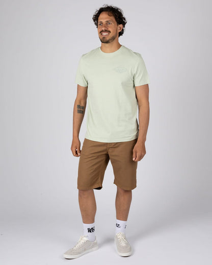 Dimensions Mens Short Sleeve T-Shirt in Light Green