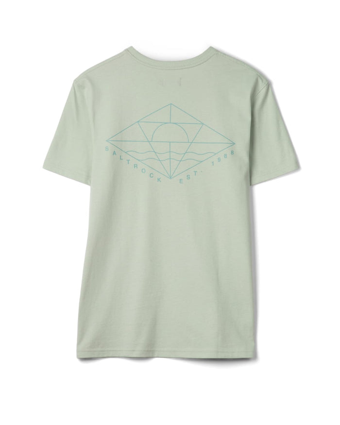 Dimensions Mens Short Sleeve T-Shirt in Light Green