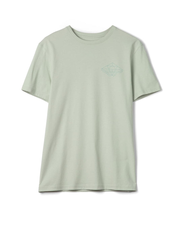 Dimensions Mens Short Sleeve T-Shirt in Light Green