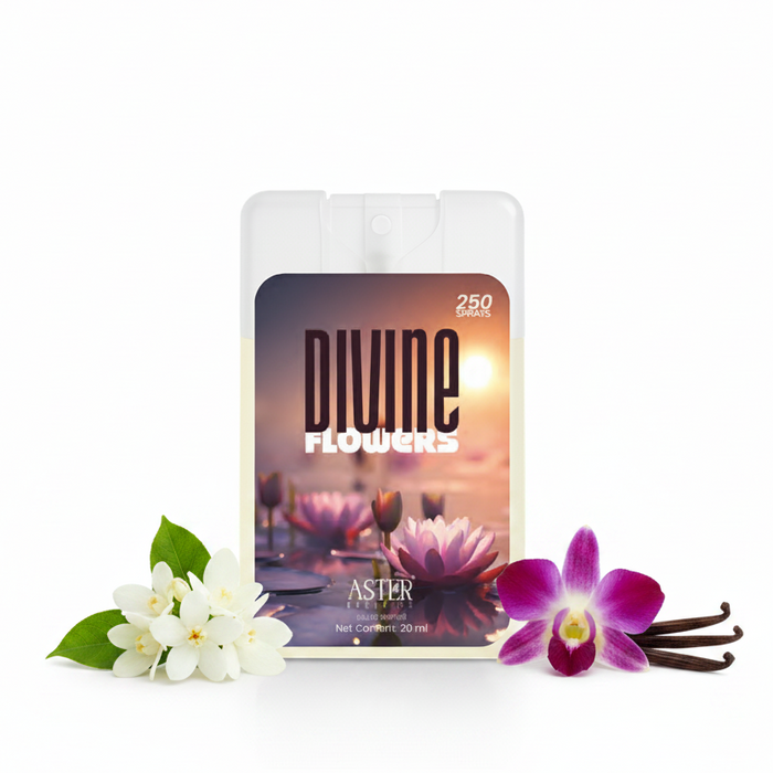Divine Flower Pocket Perfume for Woman 20ml bottle