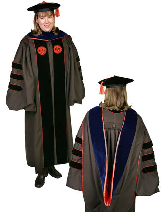 Doctoral Regalia RENTAL Gown, Hood and/or Tam