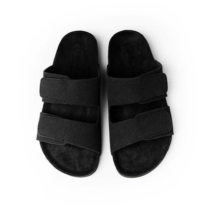 Double Strap Sandal | Black